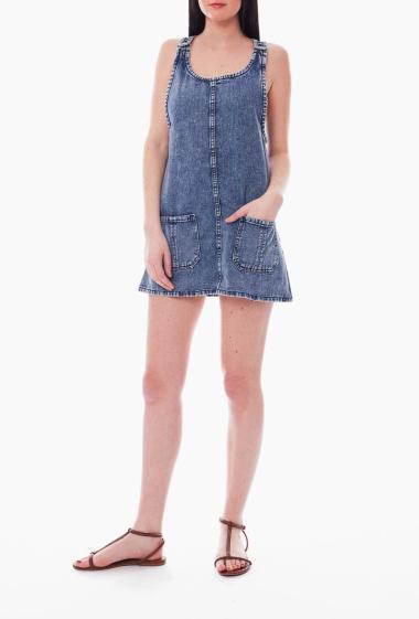 Trapeze Dress jeans with pockets