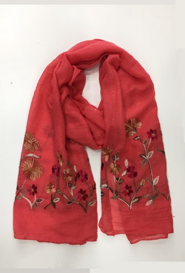 scarf with embroidery on two side
100% Viscose
60 * 180 cm
Pack of 10 mix colors