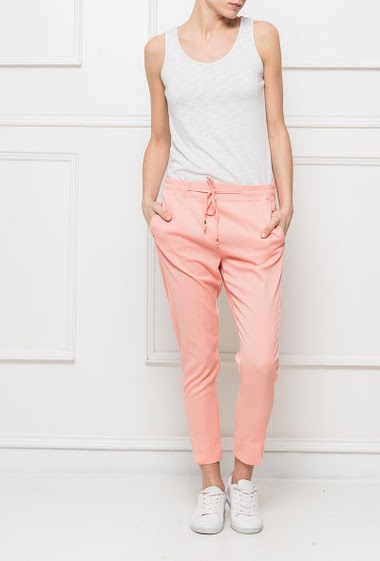 Trousers with elastic waist - S = T38